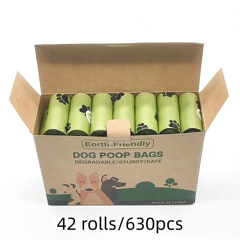Bulk Biodegradable Pet Poop Bags - Scented, Eco-Friendly Dog & Cat Waste Bags