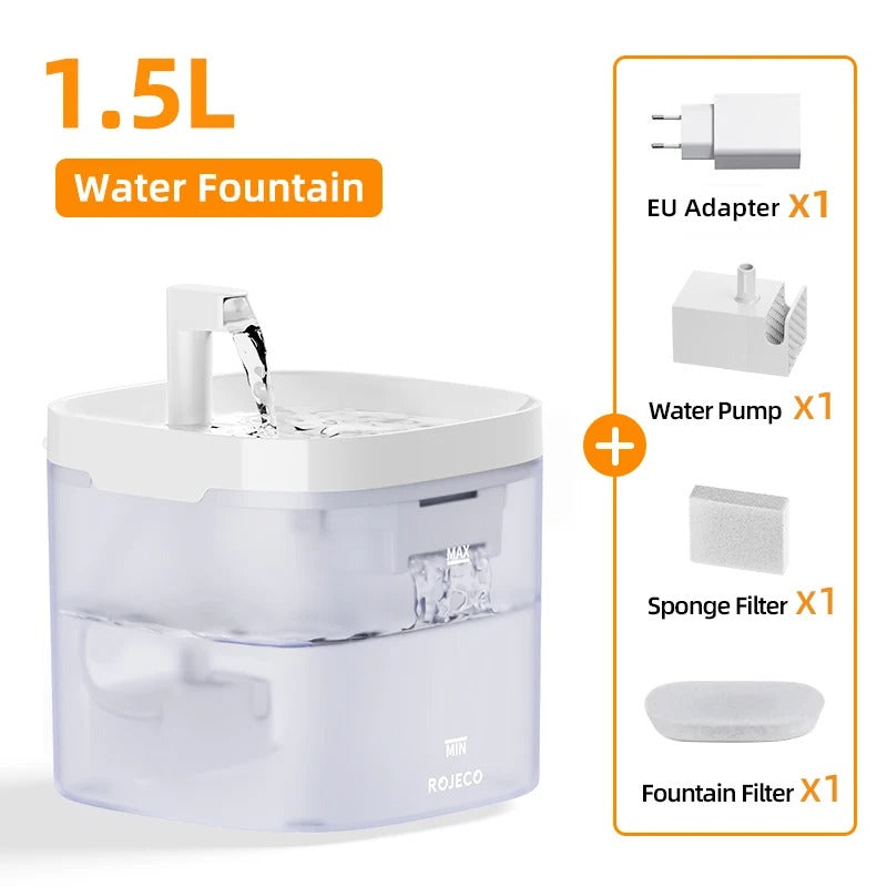 ROJECO Smart Pet Water Fountain