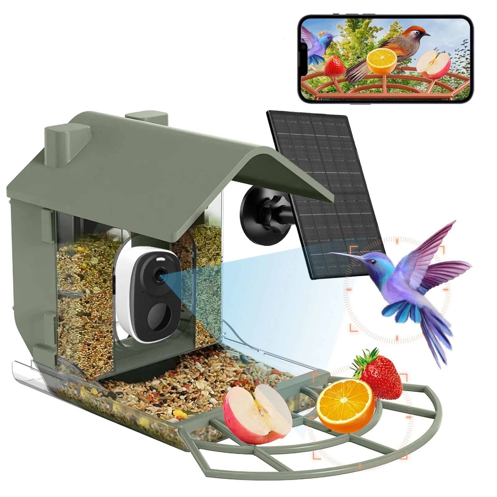 Smart AI Bird Feeder with Camera