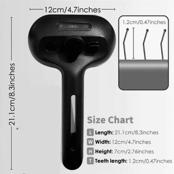 3-in-1 PurrSteam Pet Grooming Brush - Rechargeable Steam for Cats & Dogs